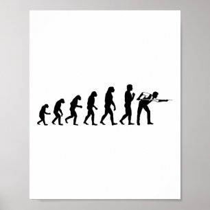 Coole Billard Evolution Funny Cue Ll Stick Player Poster