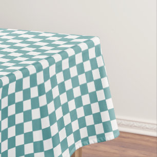 Coole Blau-Farbkarton-Wohngestaltung Tischdecke
