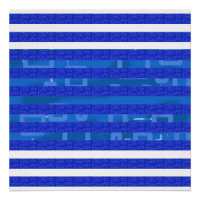 Coole blaue geometrische Linien