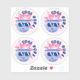 Coole Boba-Packung mit 4 Aufkleber