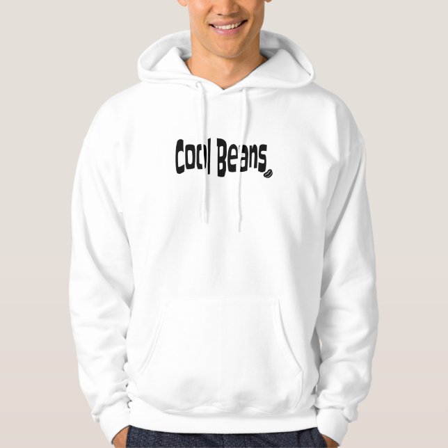 Coole Bohnen Hoodie (Vorderseite)