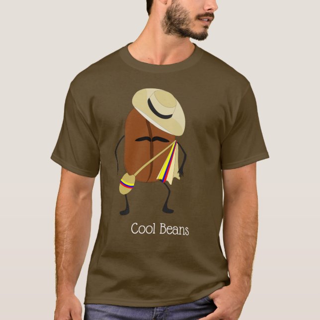 Coole Bohnen — TeeShirtFunnies T-Shirt (Vorderseite)