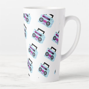 Coole Boombox Hip Hop Kunst Milchtasse