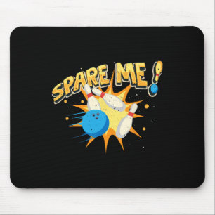Coole Bowling-Neuheit für Männer Frauen Bowling-Te Mousepad