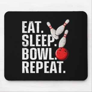 Coole Bowling-Neuheit für Männer Frauen Bowling-Te Mousepad