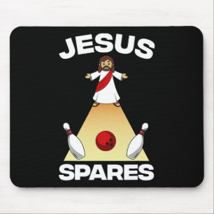 Coole Bowling-Neuheit für Männer Frauen Bowling-Te Mousepad
