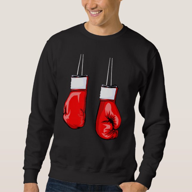 Coole Boxhandschuhe für Boxerkämpfer Frauen B Sweatshirt (Vorderseite)