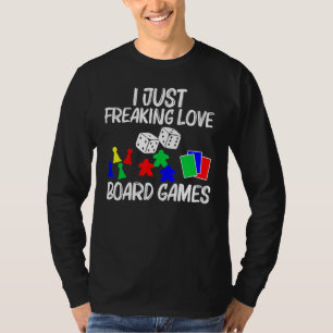 Coole Brettspiele Kunst für Männer Frauen Kartenau T-Shirt