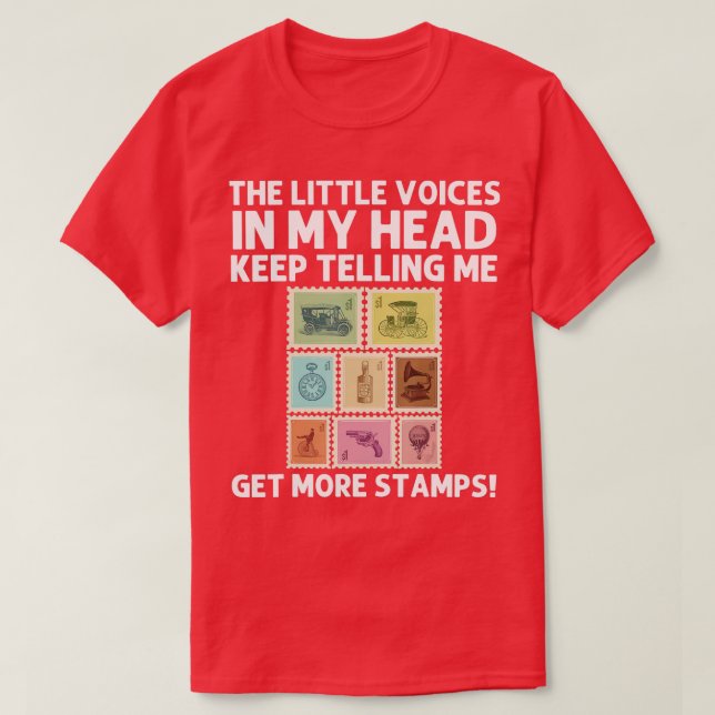 Coole Briefmarke für Frauen Briefmarke Posterhebun T-Shirt (Design vorne)