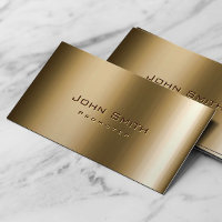 Coole Bronze-Werbekarte