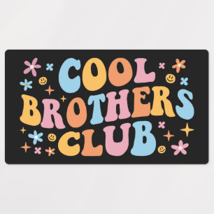 Coole Brüder Club III Etiketten