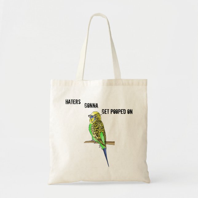Coole Budgie-Tasche Tragetasche (Vorne)
