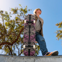 Coole Buntglasfenster - Fraktal Skateboard