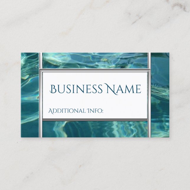 Coole Business Card Visitenkarte (Vorderseite)