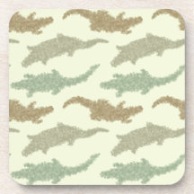 Coole Camouflage Alligatoren - nahtloses Muster.