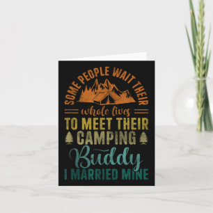 Coole Camping Buddies Men Funny Husband &Amp Karte