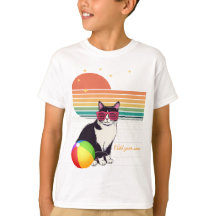 Coole Cat Vibes bei Sonnenuntergang