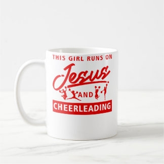 Coole Cheerleader-Kunst für Frauen Mädchen Cheerle Kaffeetasse