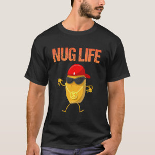Coole Chicken Nugget Kunst für Jungen Kids Chicken T-Shirt