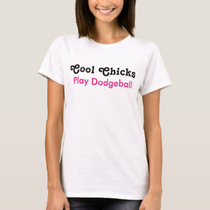 Coole Chicks spielen Dodgeball T-Shirt