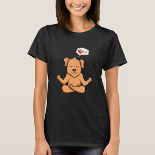 Coole Chillout und entspannende Yoga-Hunde-Gestalt T-Shirt