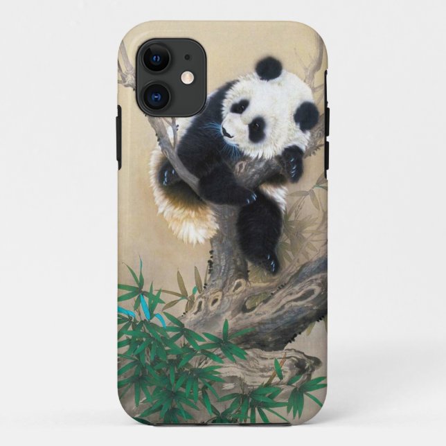 Coole chinesische niedliche süße flaumige Case-Mate iPhone hülle (Rückseite)