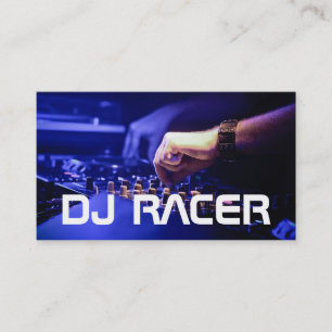 Coole Club DJ Business Card Visitenkarte