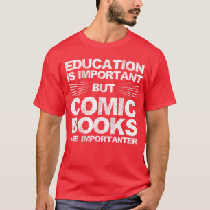 Coole Comic-Book-Kunst für Männer Frauen Comic-Boo T-Shirt
