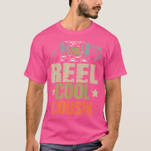 Coole Cousin Fischen Fischen Familie Camping Crew T-Shirt