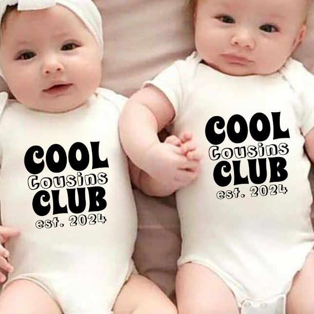 Coole Cousins Club est 20XX Baby Strampler (Von Creator hochgeladen)