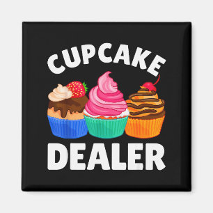 Coole Cupcake-Kostüm für Männer Frauen Backen Cupc Magnet