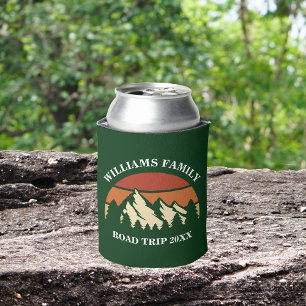 Coole Custom Family Wiedersehen Sunset Green Fores Dosenkühler