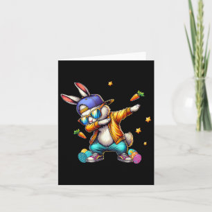 Coole Dab Bunny Osterfest Kindermädchen Karte
