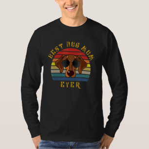 Coole Dachshund-Hundemama Hund Doxie Weihnachten T-Shirt