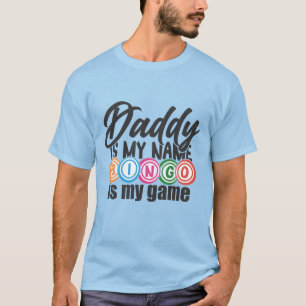 Coole Daddy Bingo Wortkunst T-Shirt