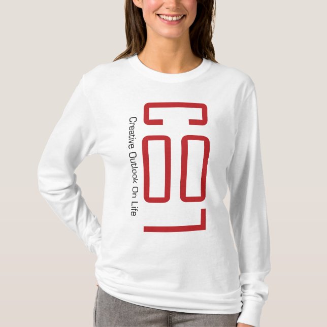 COOLE Dame Hoodie T-Shirt (Vorderseite)