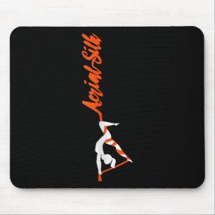 Coole Damen-Aerial-Silks-Tänzerin Aerialistin Air Mousepad