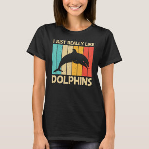 Coole Delphin für Männer Delphine Delphine Beluga  T-Shirt