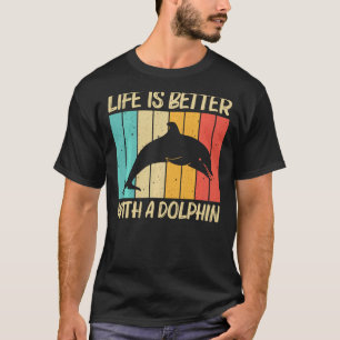 Coole Delphin für Männer Delphine Delphine Beluga T-Shirt