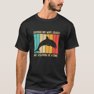 Coole Delphin für Männer Vater Delphine Beluga Wha T-Shirt