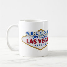 coole Designer-Tasse willkommen bei las vegas