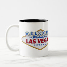coole Designer-Tasse willkommen bei las vegas