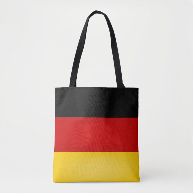 Coole deutsche Flagge Tasche (Vorderseite)