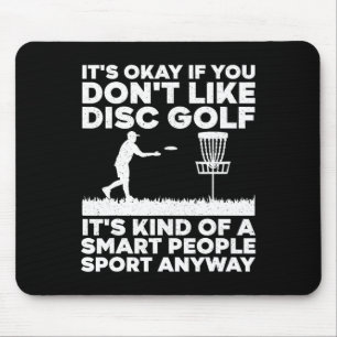 Coole Disc-Golf-Kunst für Männer Frauen Disc-Golf- Mousepad