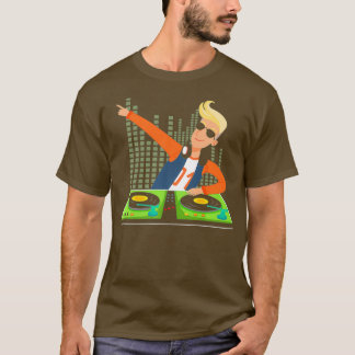 Coole Diskothek DJs Remix Club Mix Music DJ Dance T-Shirt