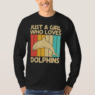 Coole Dolphin für Mädchen Mama Ozean T-Shirt