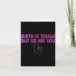 Coole Doula-Kunst für Frauen Mutter Hebamme Geburt Karte