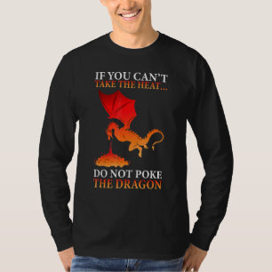 Coole Drachenflamme als flatternde mythische Kreat T-Shirt