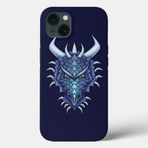Coole Drachenkunst - Lila Drachenkopf Case-Mate iPhone Hülle