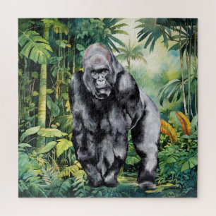 Coole Dschungel-Gorilla-Liebhaber 